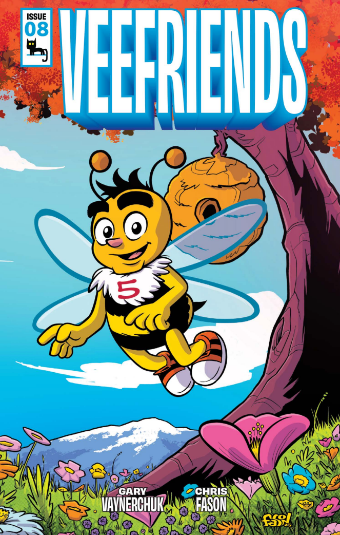 VeeFriends Issue 08 Gary Bee comic cover