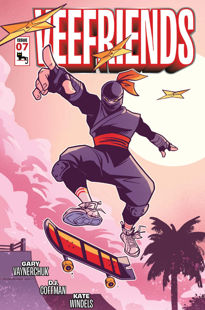 VeeFriends Issue 07 Notorious Ninja comic cover