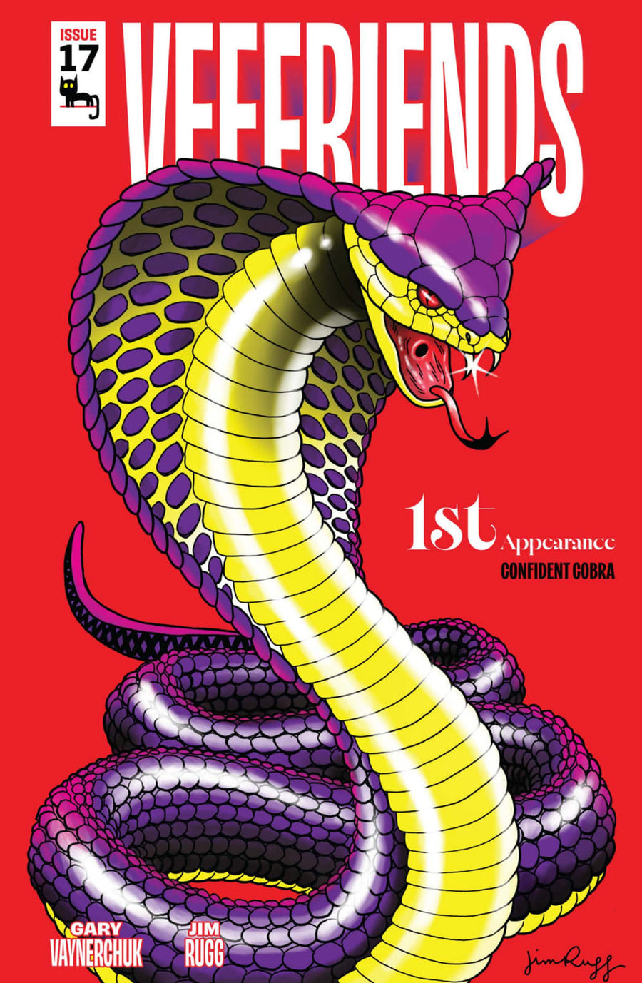 VeeFriends Issue 17 Confident Cobra cover art