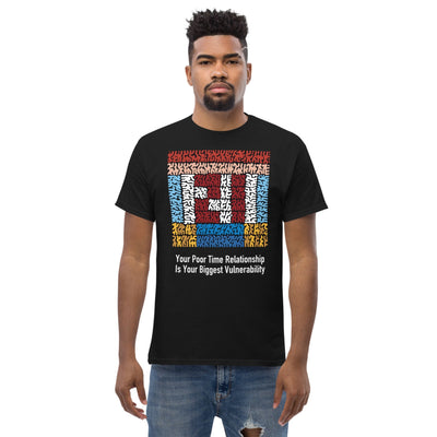 Your Poor Time Relationship Is Your Biggest Vulnerability - Unisex Tee