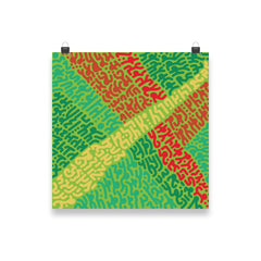 Alpha Poster product mockup
