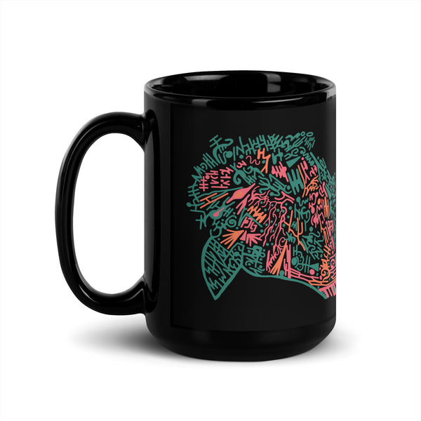 Neon Bird Mug