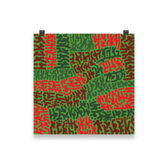 Driven Poster product mockup