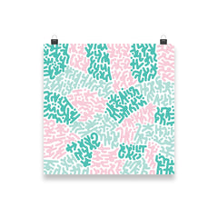 Joyous Poster product mockup