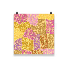 Like A Sponge Poster product mockup