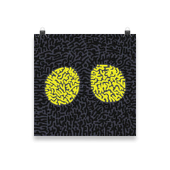 Lucky Poster product mockup