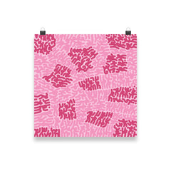 Outgoing Poster product mockup