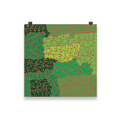 Pea Poster product mockup