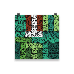 Truculent Poster product mockup