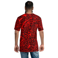 The Silent Warrior (Red) Men's T-shirt