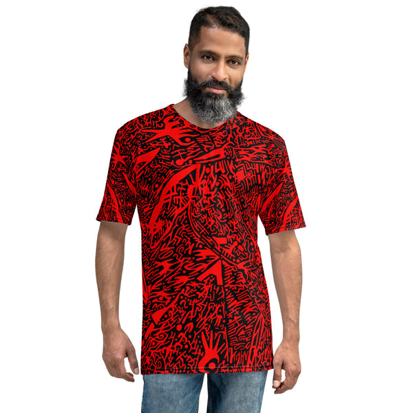 The Silent Warrior (Red) Men's T-shirt