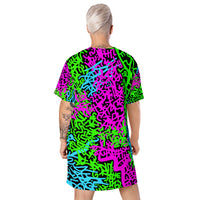 The Neon Awakening Tee Dress v.2