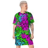 The Neon Awakening Tee Dress v.2