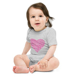 Alien Heart - Baby Short Sleeve One Piece