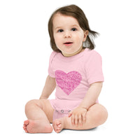 Alien Heart - Baby Short Sleeve One Piece