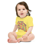 Neon Bird - Baby Short Sleeve One Piece