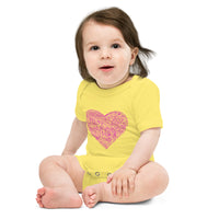 Alien Heart - Baby Short Sleeve One Piece