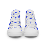 Super Yeti Feet (Men's High Top Canvas Shoes)