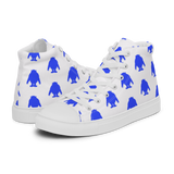 Super Yeti Feet (Men's High Top Canvas Shoes)