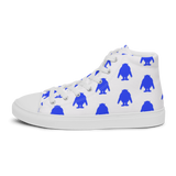 Super Yeti Feet (Men's High Top Canvas Shoes)