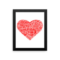Alien Heart - Framed poster