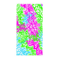 The Neon Awakening White - Towel
