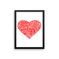 Alien Heart - Framed poster