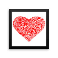 Alien Heart - Framed poster