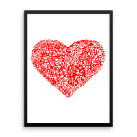 Alien Heart - Framed poster