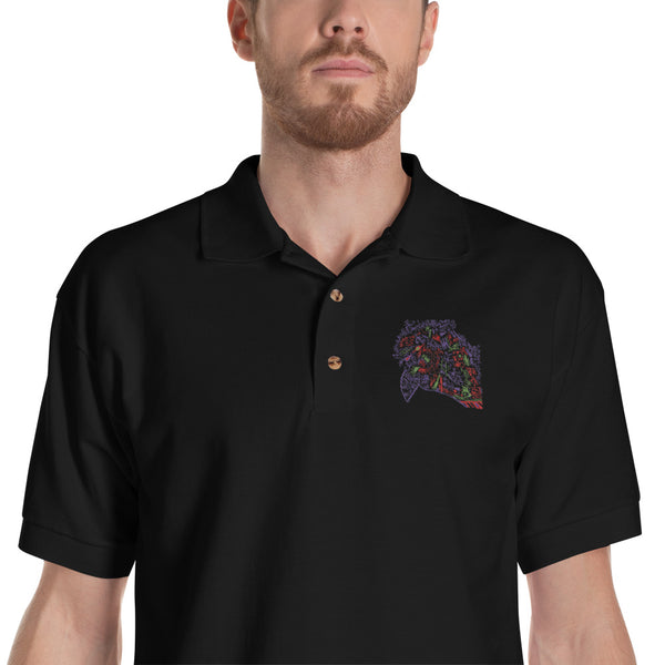 Watchful hawk Polo Shirt