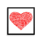 Alien Heart - Framed poster