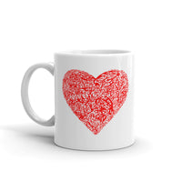 Red Alien Heart - Mug