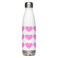 Pink Heart - Stainless Steel Water Bottle #2