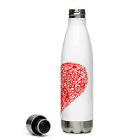 Heart Stainless Steel Water Bottle