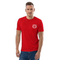 Yeti Headi Team Badge - Embroidered Unisex Tee ( Eco-Friendly Organic  Cotton)