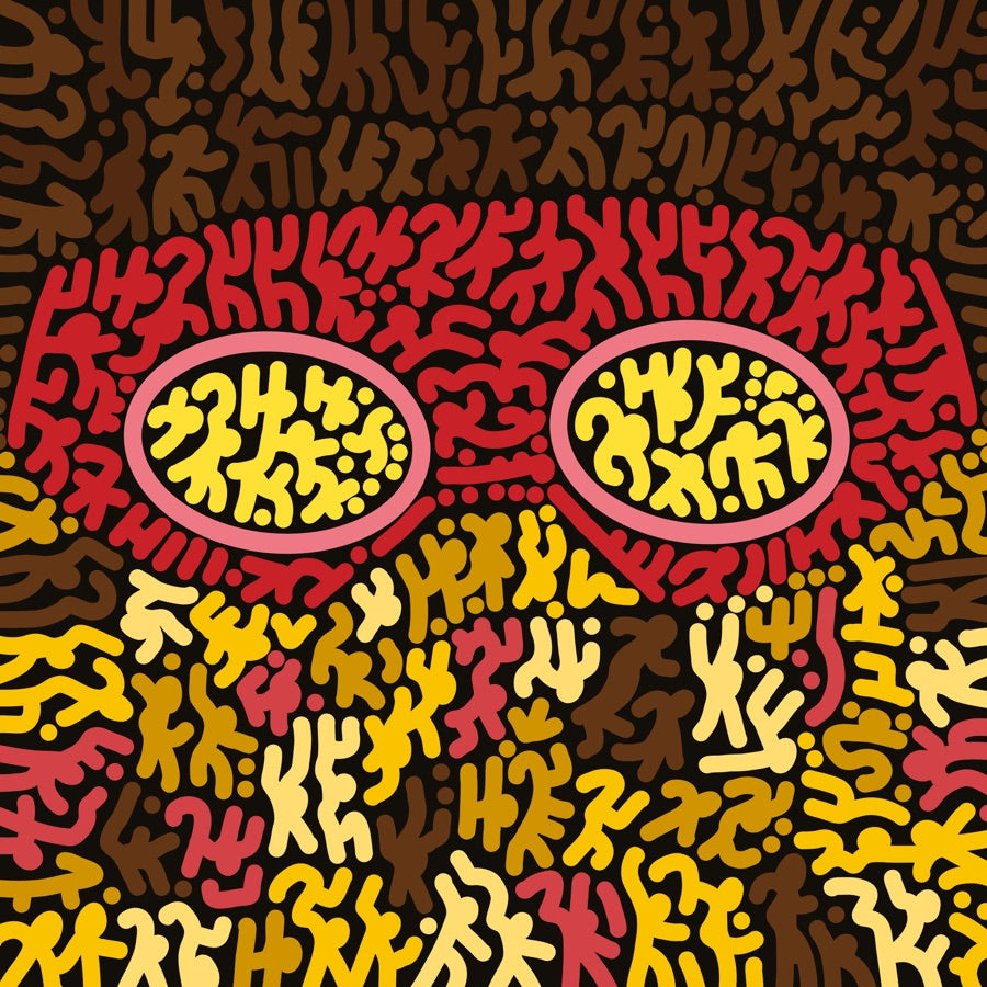 HODL Alien Trait symbolic art by Alien Inks