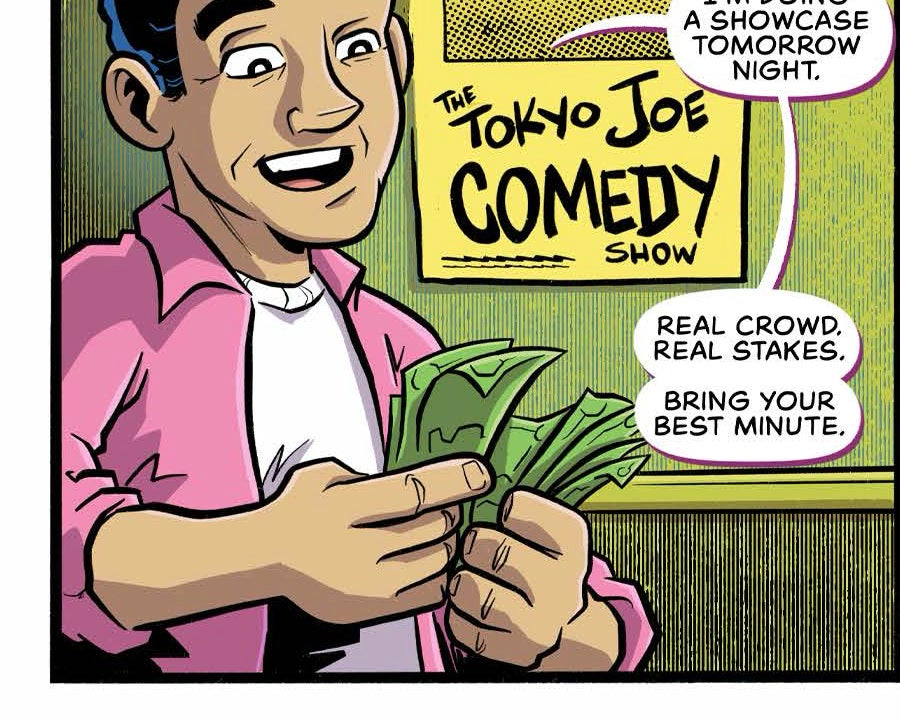 Tokyo Joe invites Witty Weasel to bring his best minute to the Tokyo Joe Comedy Show