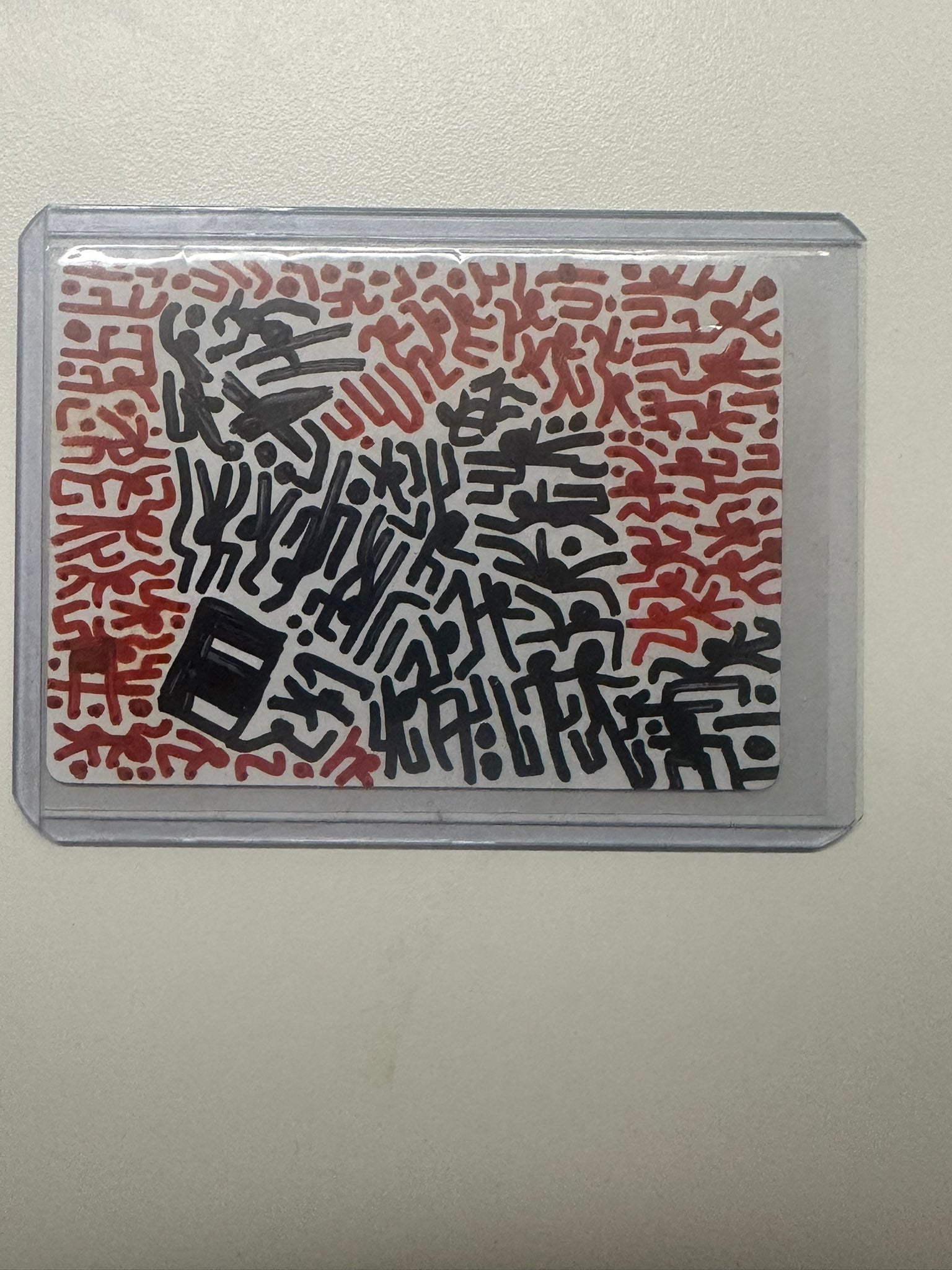 Close-up front art from Seed of Possibility sketch card 9