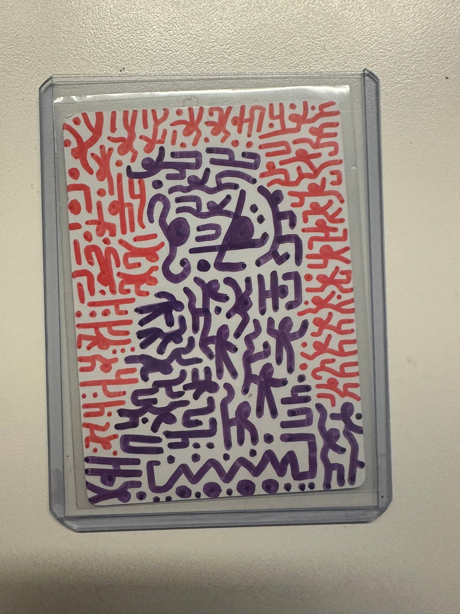 Close-up front art from Seed of Possibility sketch card 13